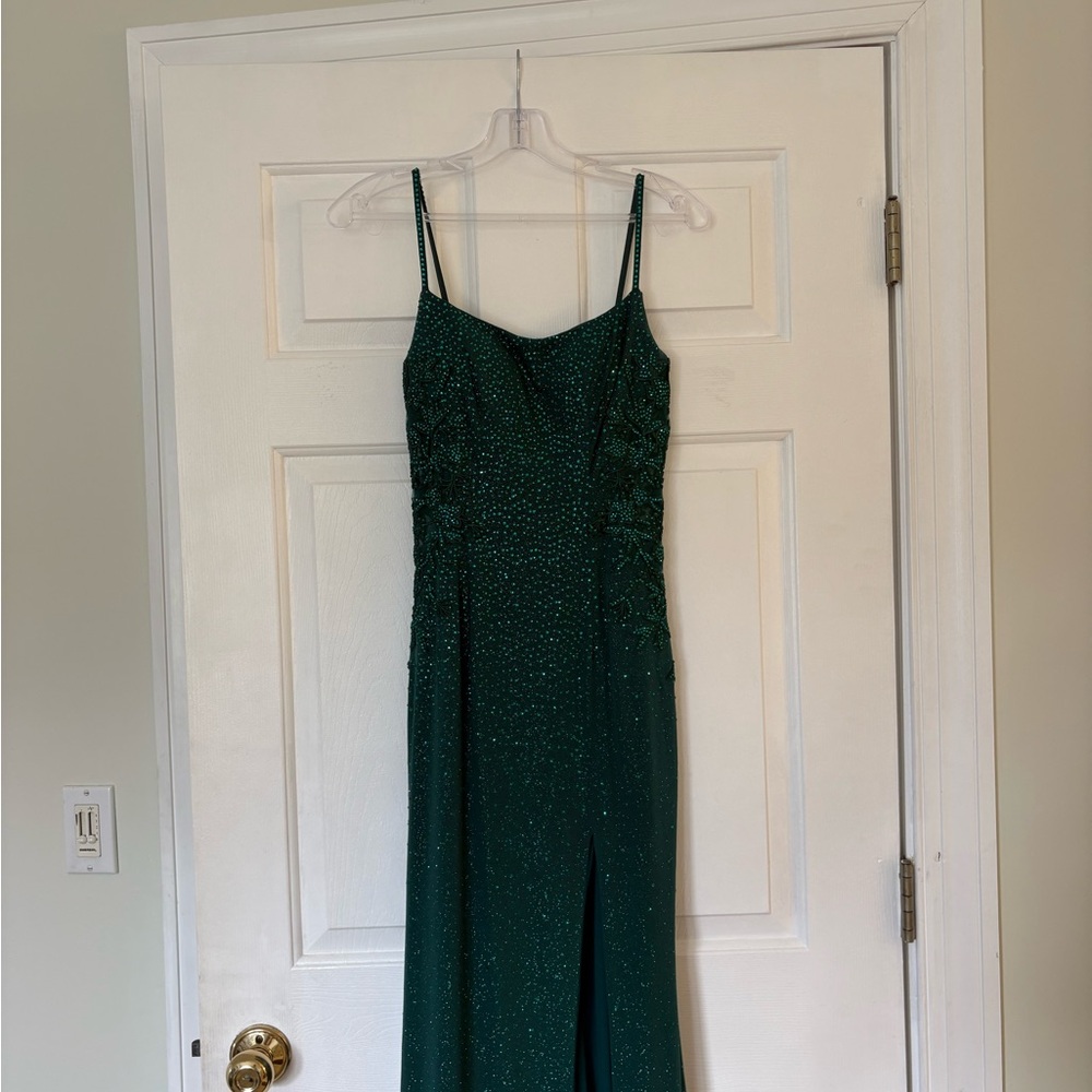 Amarra Emerald Green Prom Dress-Size 00